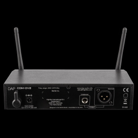 MICROFONO RADIO DAP AUDIO COM DV-2 2,4 GHz